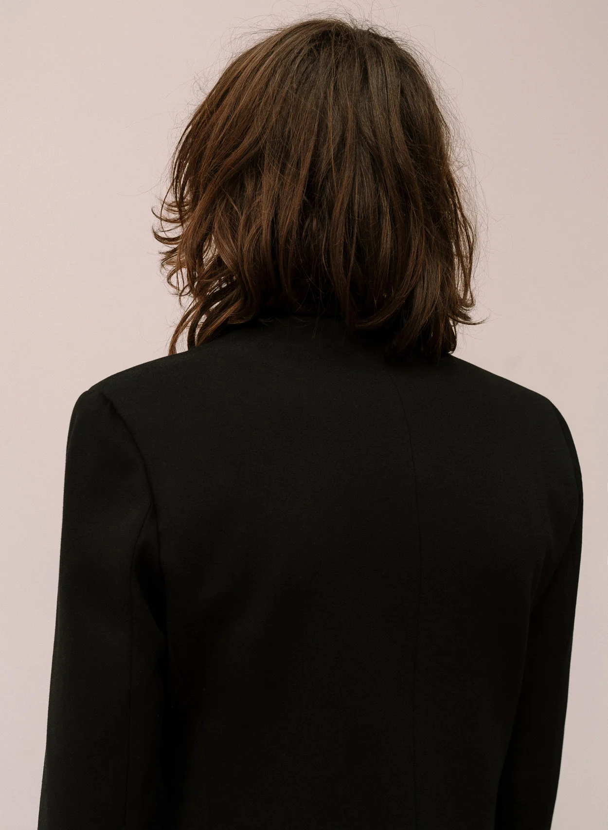 Black Bolt Lapel Blazer - Image 4
