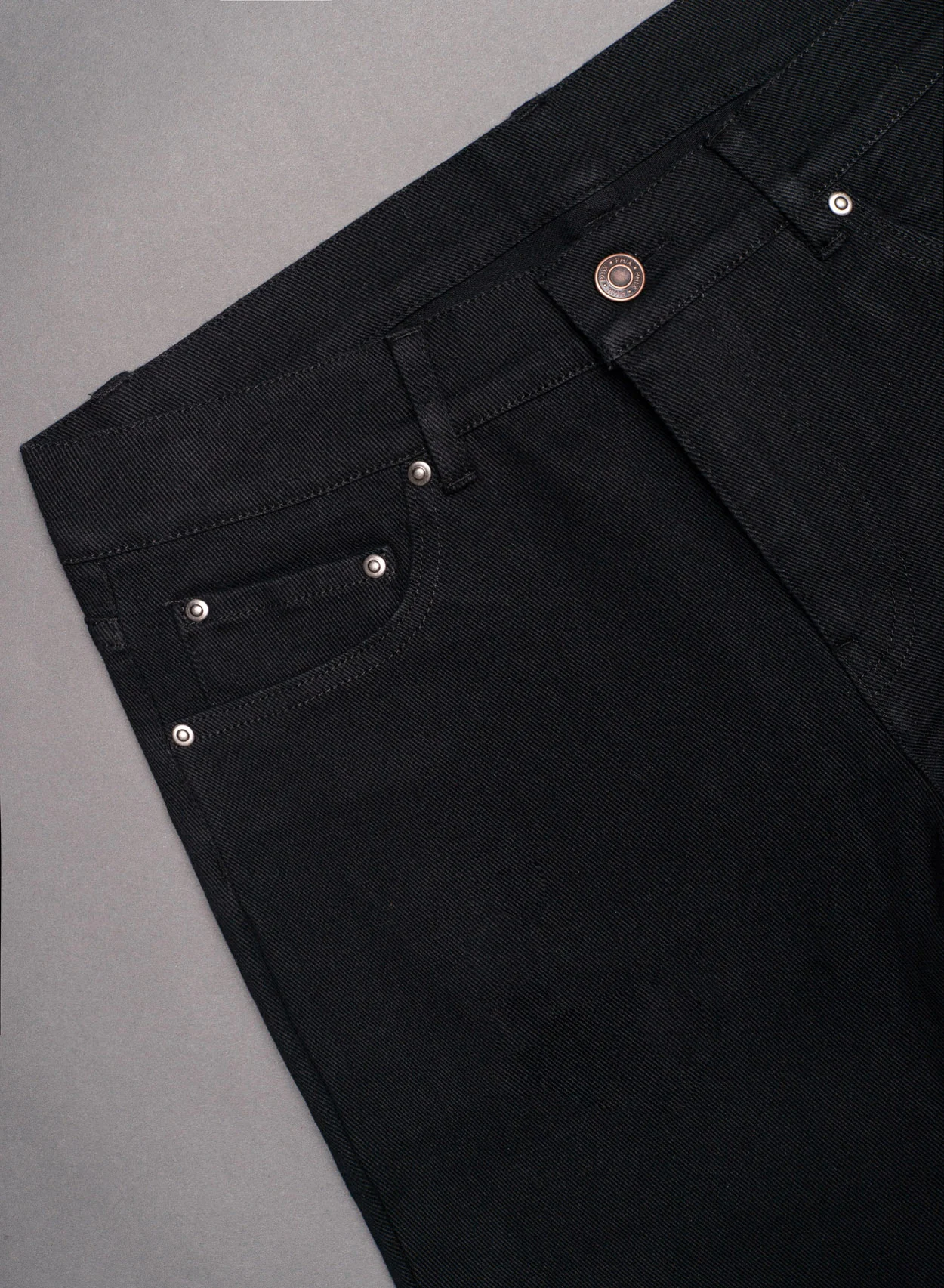 Black Slim Fit Flare Jeans - Image 5