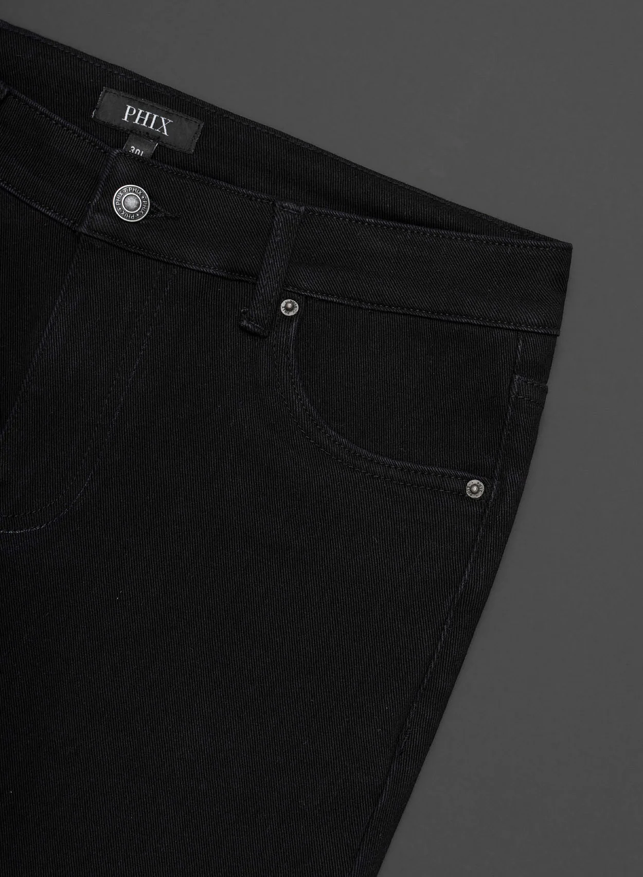 Black Slim Fit Denim Jean - Image 3