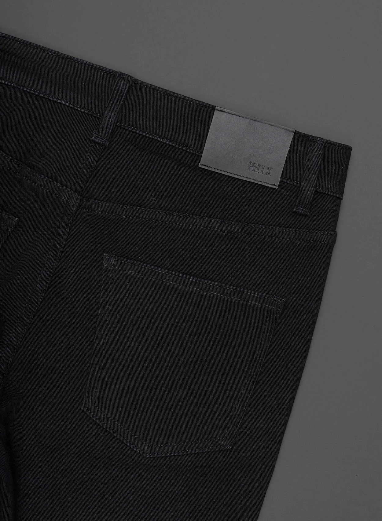 Black Slim Fit Denim Jean - Image 4