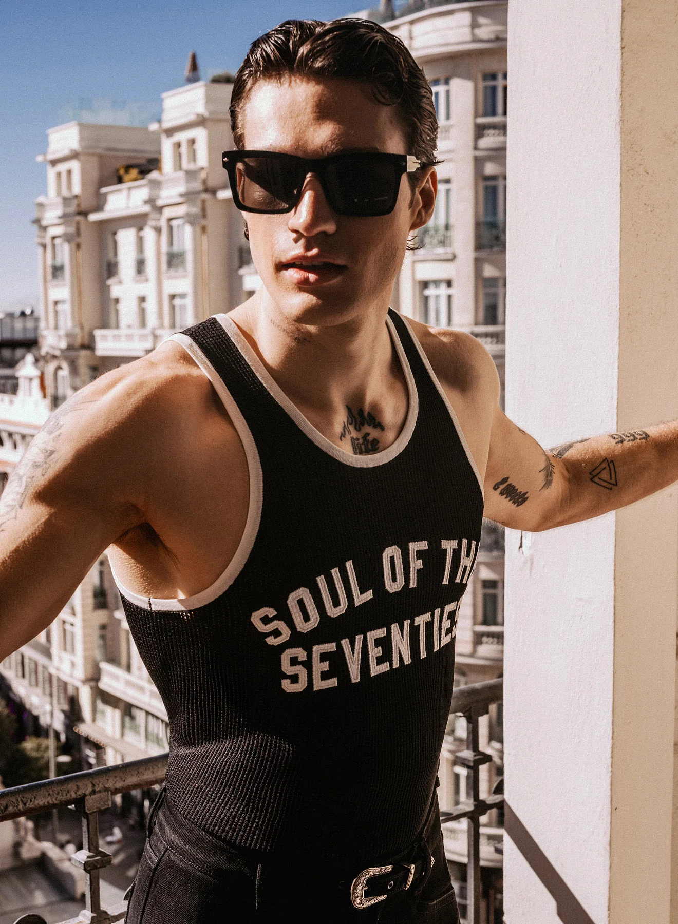 Black Soul of the Seventies Vest - Image 3