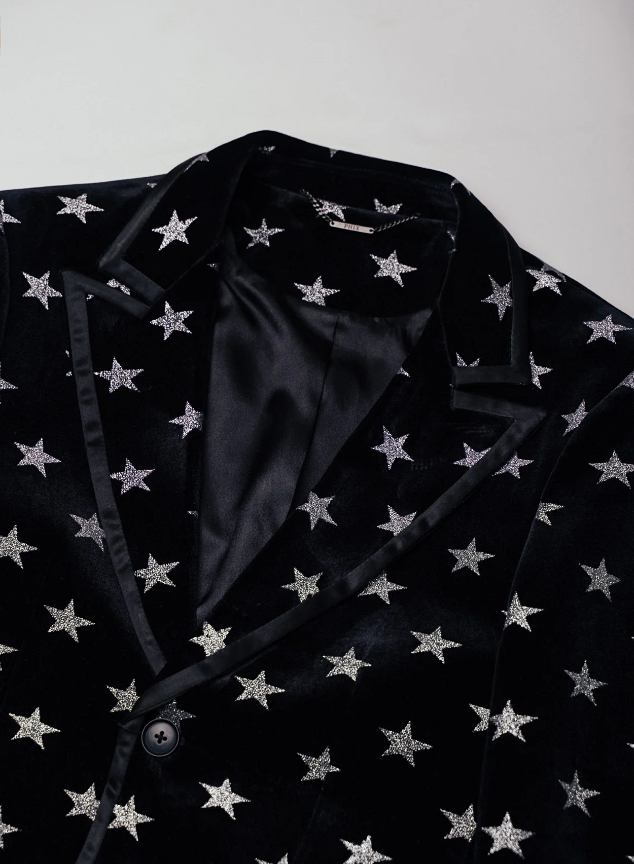 Black Velvet Bolan Star Blazer - Image 3