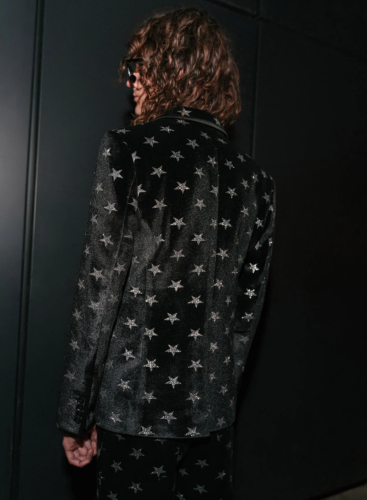 Black Velvet Bolan Star Blazer - Image 6
