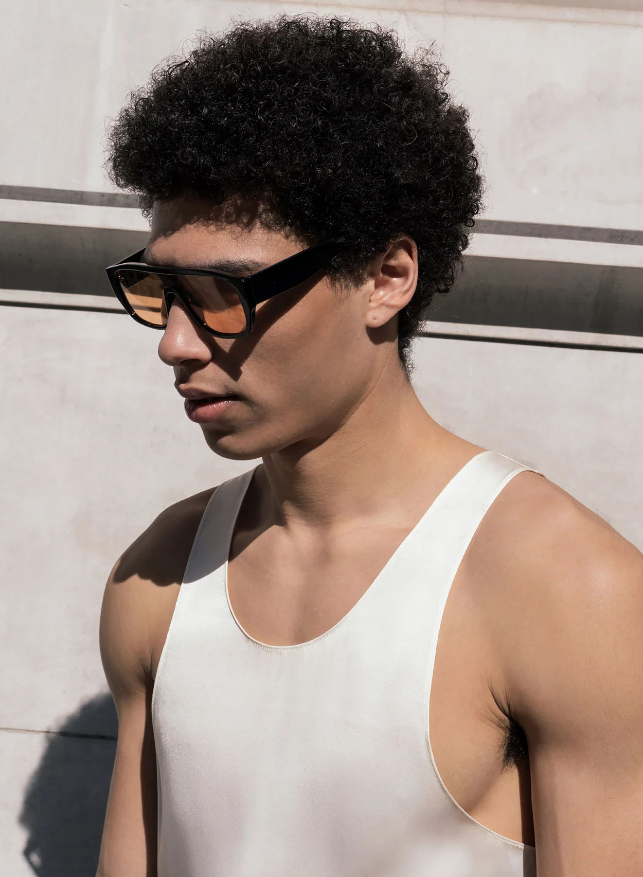 Ivory Silk Tailored Vest - Image 3