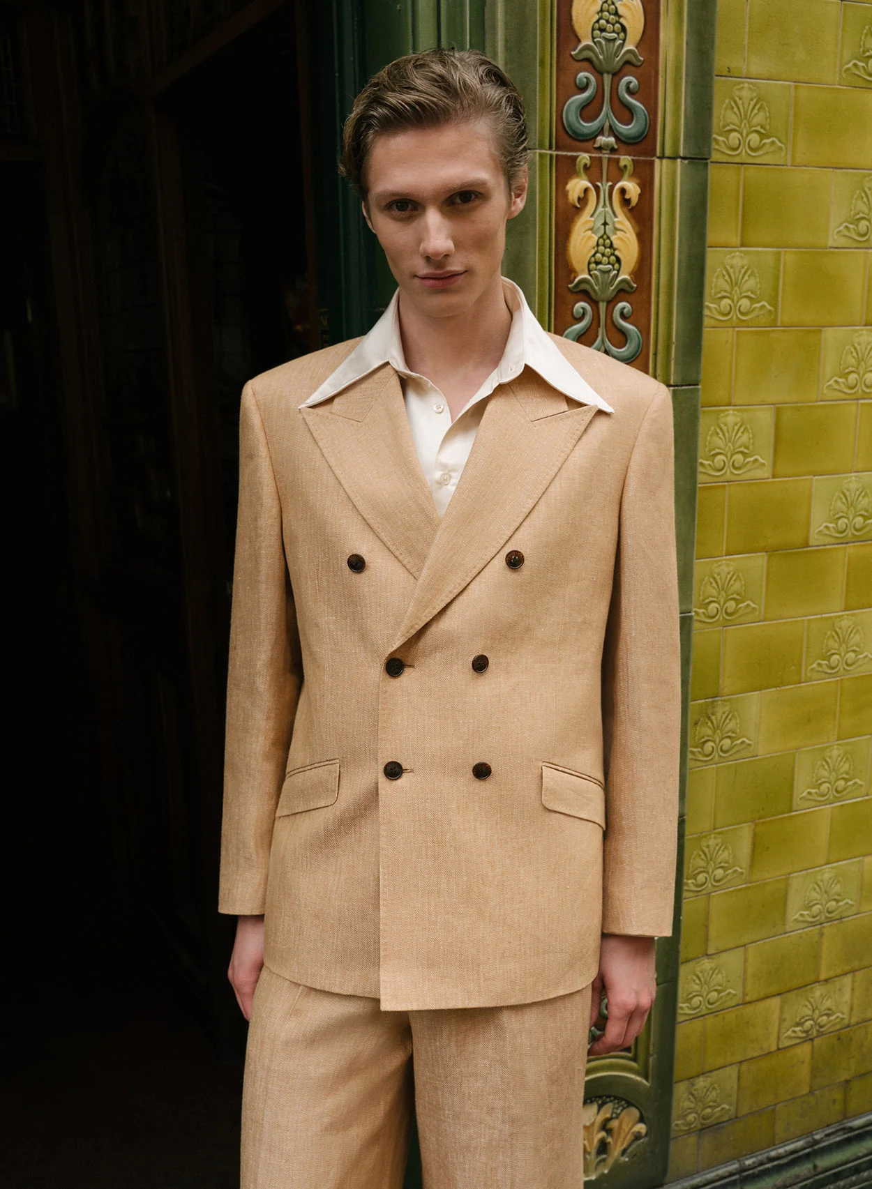 Phix X David Bowie Pure Linen Blazer - Image 2