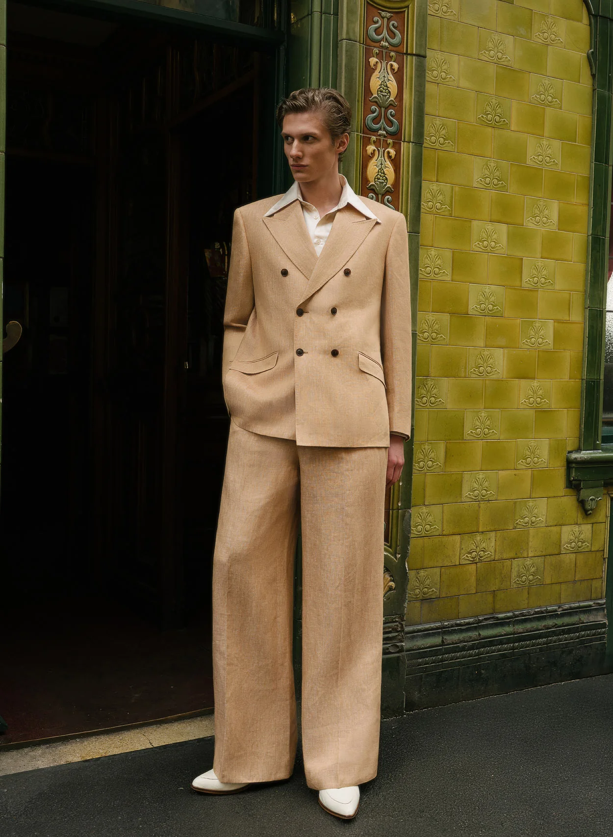 Phix X David Bowie Pure Linen Blazer - Image 3