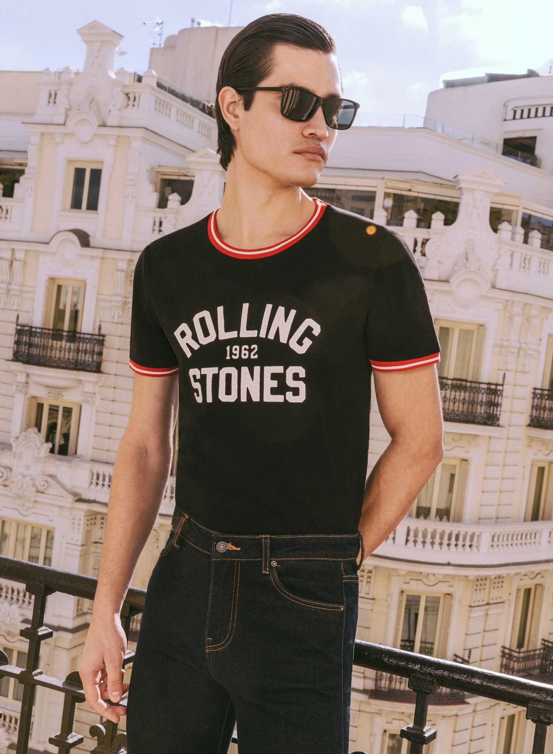 Phix X Rolling Stones Off Black 1962 T-Shirt - Image 3