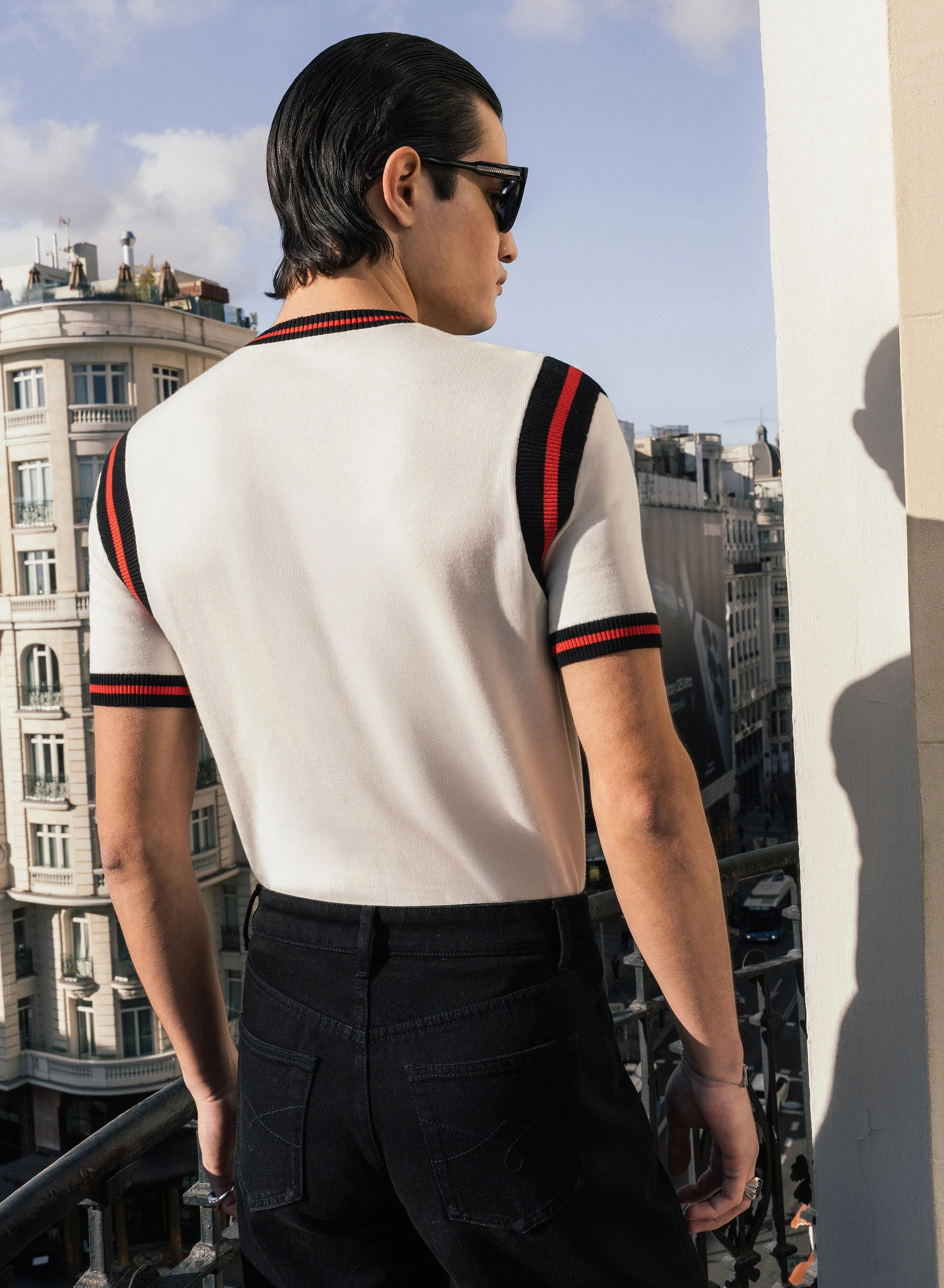 Phix X Rolling Stones Satisfaction White Polo Shirt - Image 4