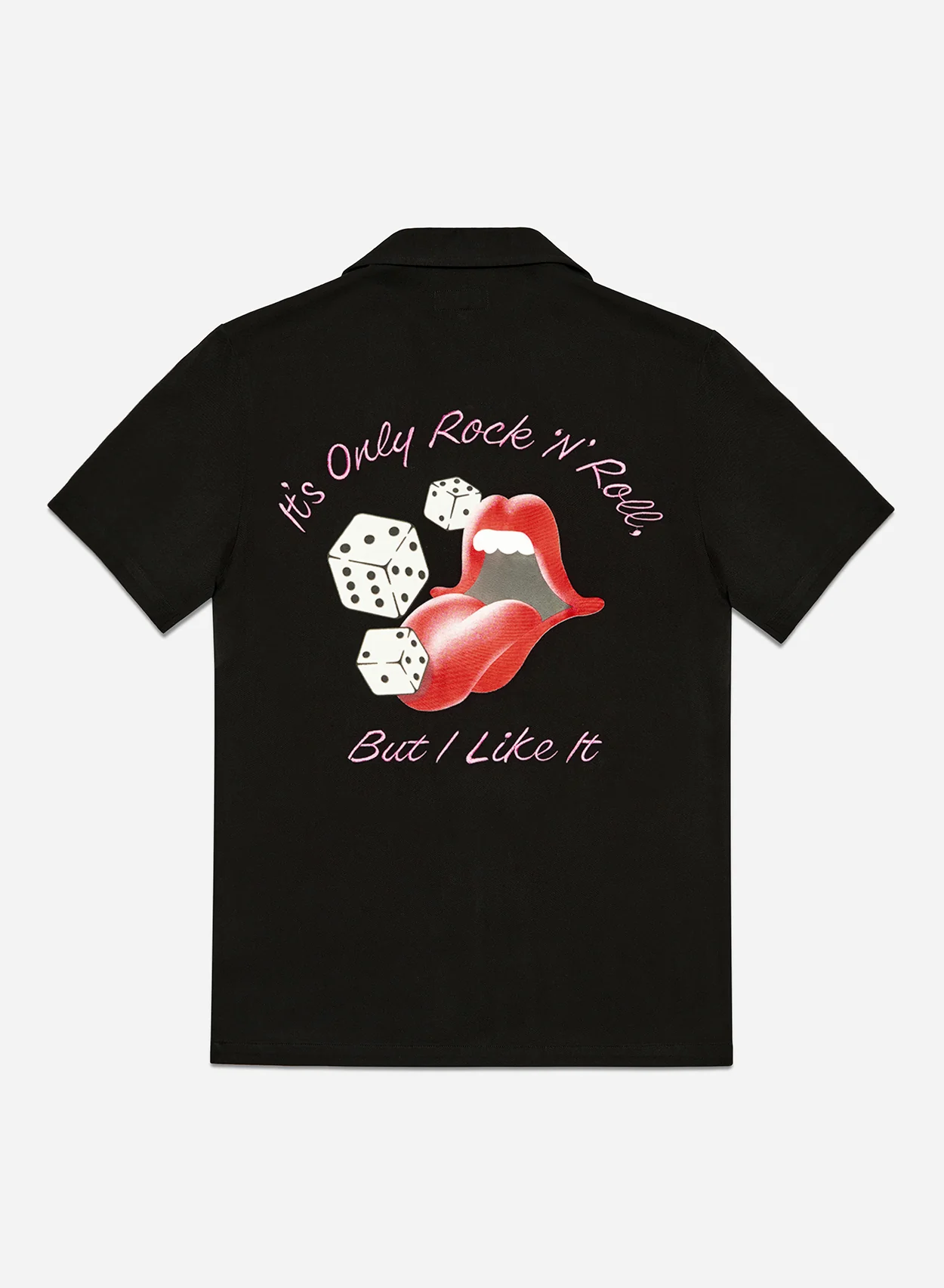 Phix X Rolling Stones It's Only Rock N Roll Viscose Cuban Shirt - Image 3