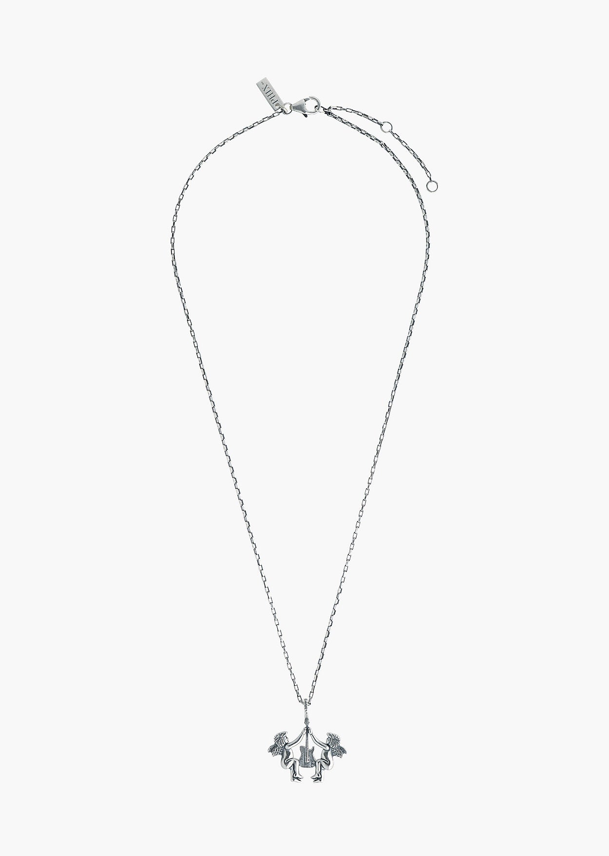 Silver Celestial Strings Pendant Necklace - Image 3