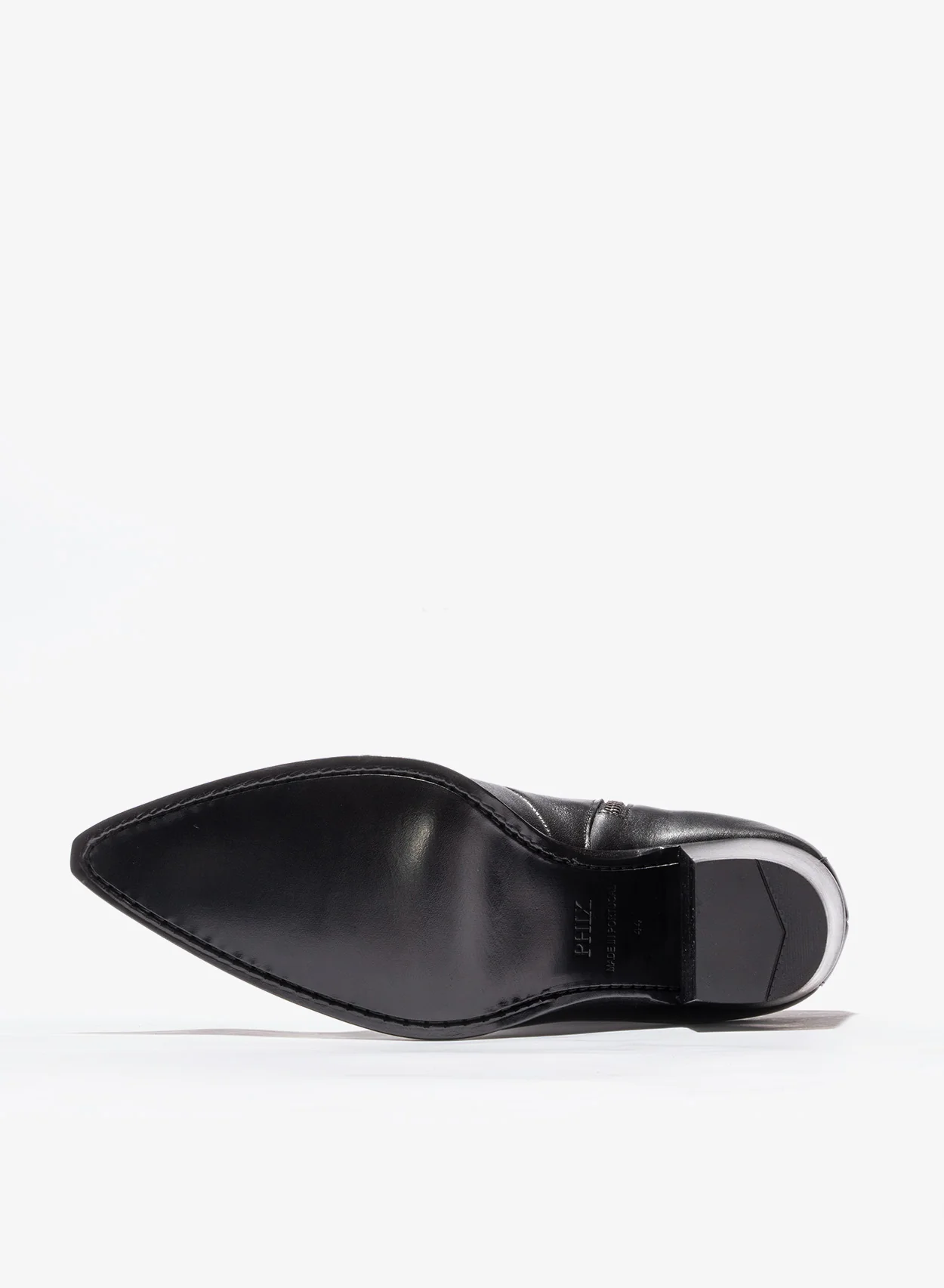 Soho 60mm Black Leather Boots - Image 5