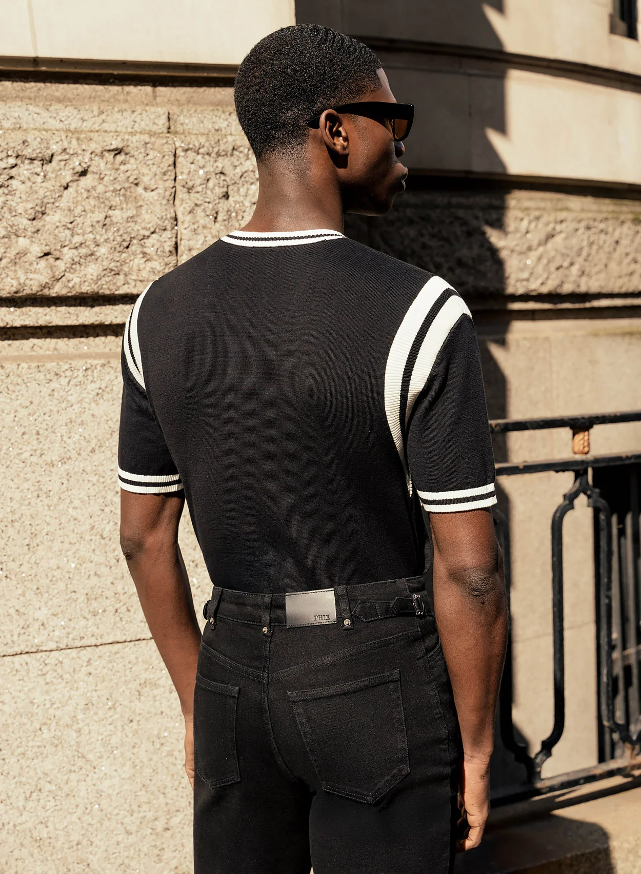 Soul Of The Seventies Black Polo Shirt - Image 4
