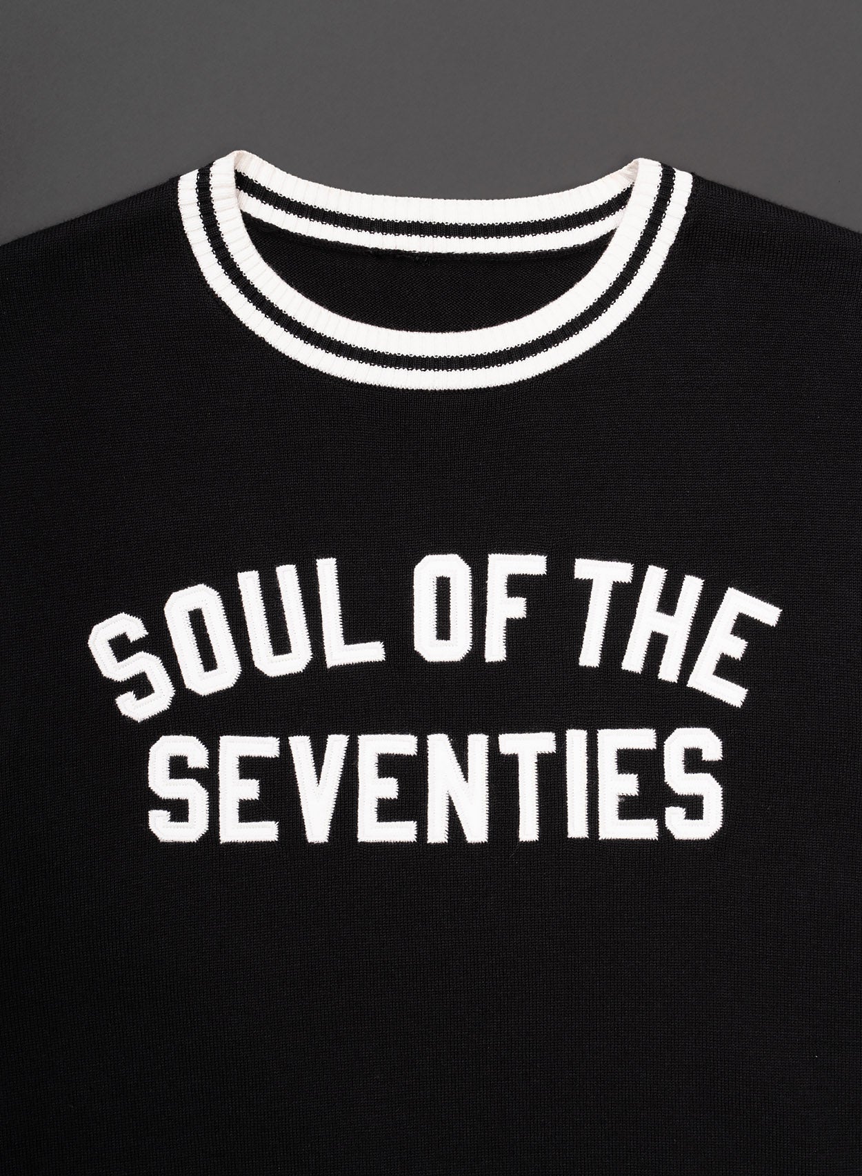 Soul Of The Seventies Black Polo Shirt - Image 5