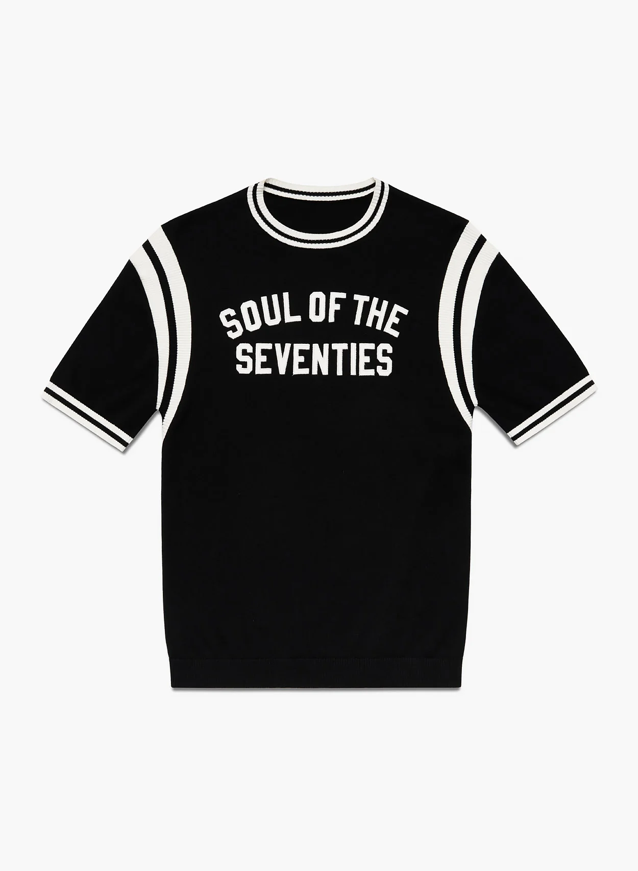 Soul Of The Seventies Black Polo Shirt - Image 6